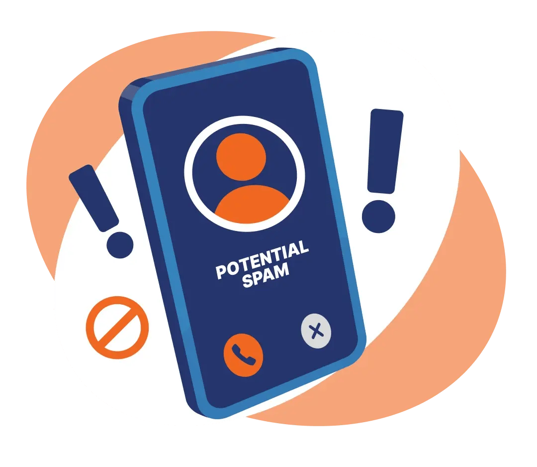 Prevent being caught in Spam Likely filters on phones